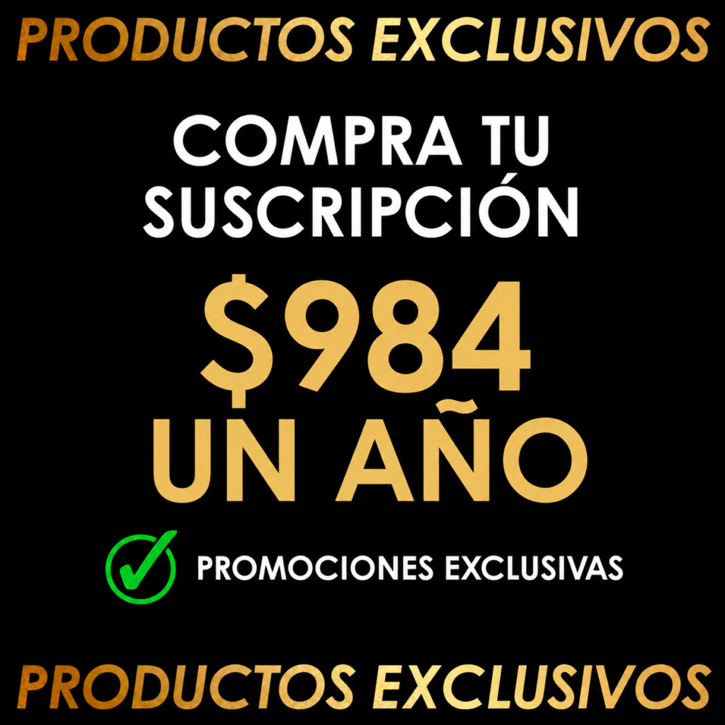 SUSCRIPCIÓN ANUAL