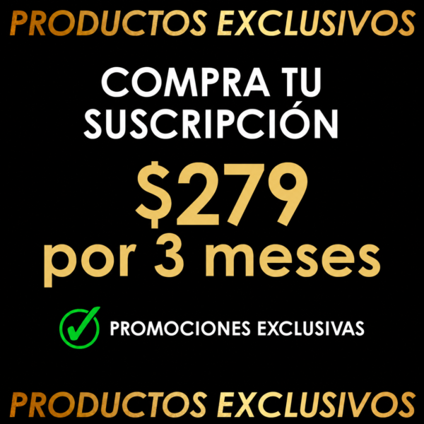 Suscripción Trimestral
